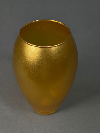 Ваза Лиголюкс золото Клавдия (маленькая)